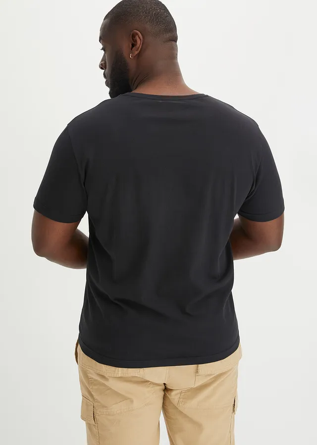 T-shirt (set van 5), Kleur: lichtrietgroen+grijsgroen+wit+zwart+lichtsand