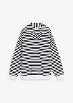 bílo-černá s proužky