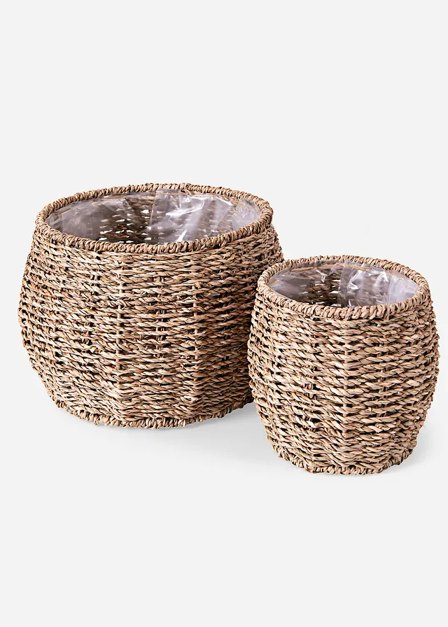Set coşuri de plante (2piese)