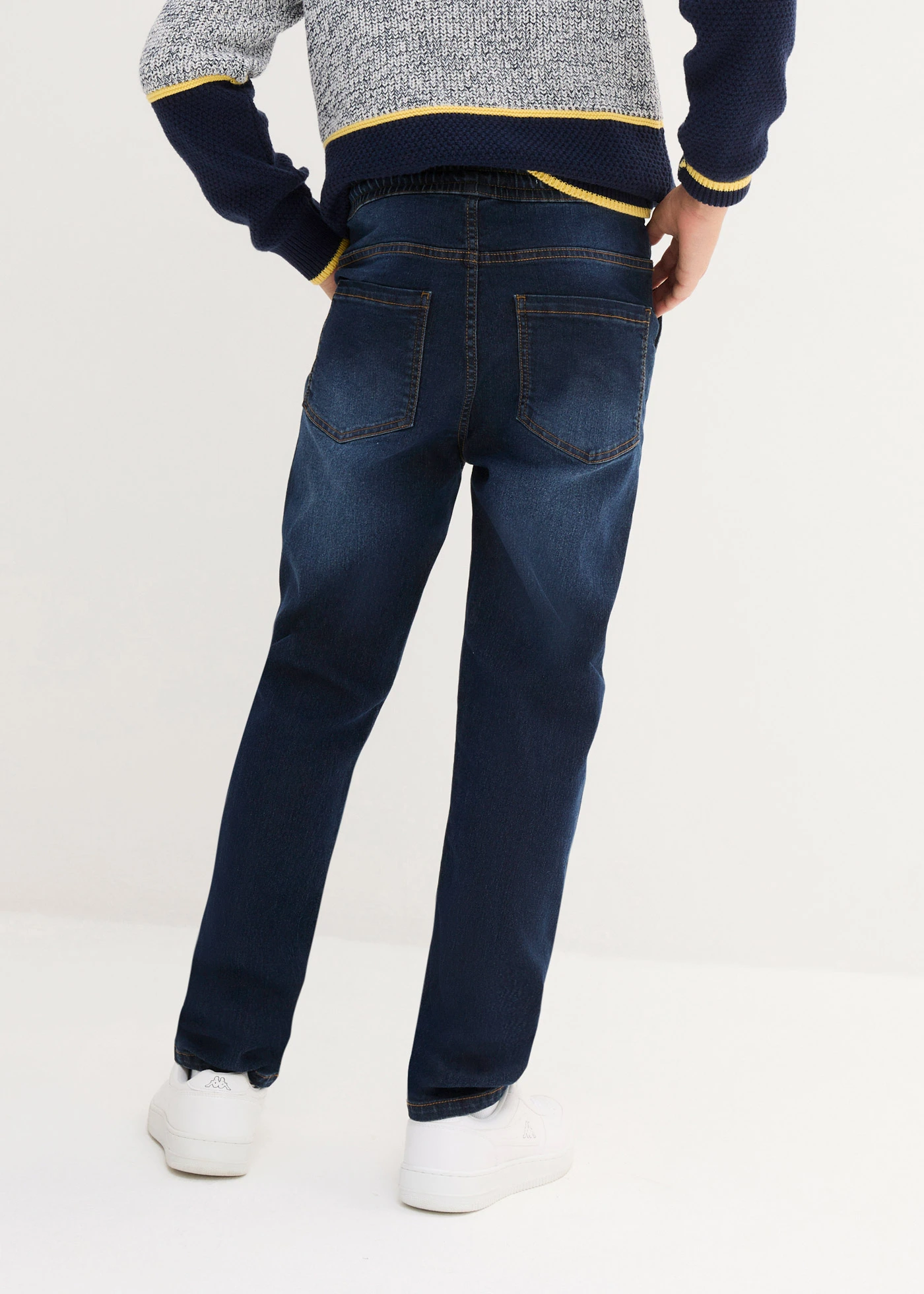 Strečové džínsy, Regular Fit, rovné • tmavomodrá denim • obchod bonprix