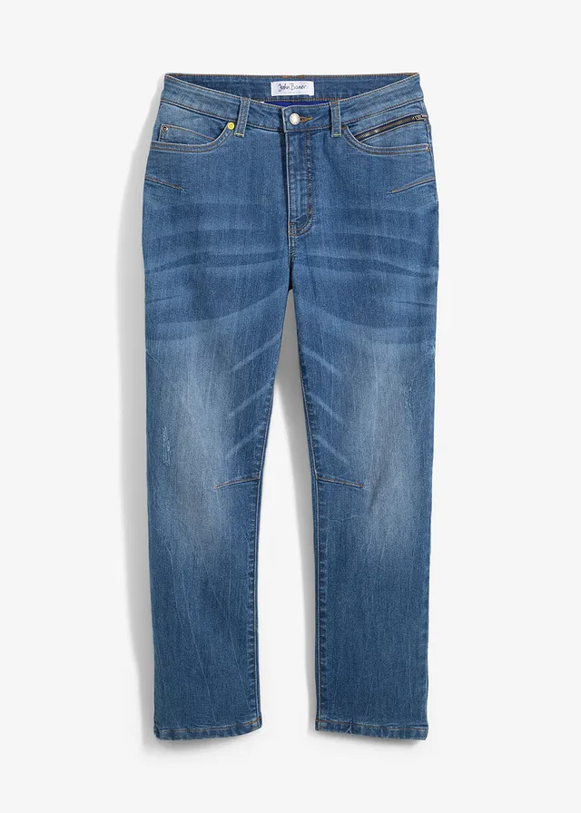 Termo džínsy Slim Fit, Tapered, s flanelovou podšívkou Termo džínsy Slim Fit, Tapered, s flanelovou podšívkou