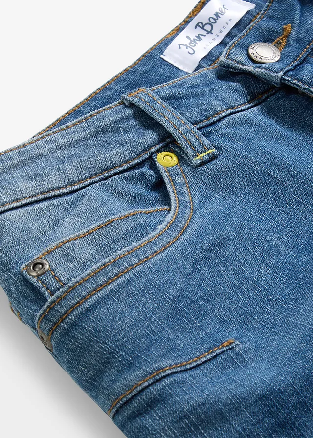 Jean thermique slim avec doublure en flanelle, fuselé • bleu denim • product-page.page-title-suffix