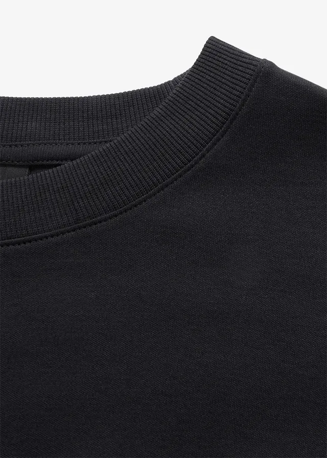 Essential longsleeve van dik katoen • zwart • product-page.page-title-suffix