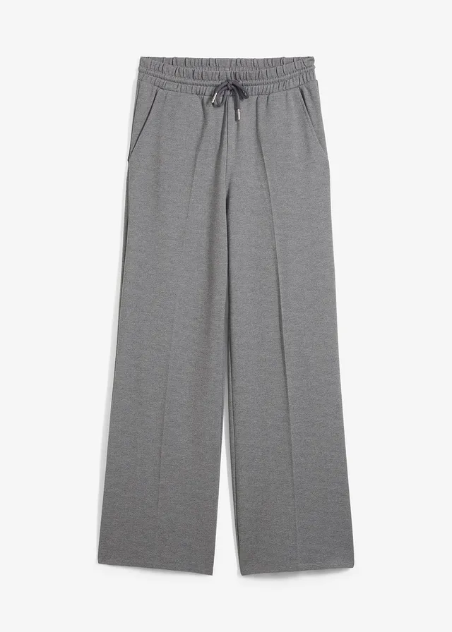 Pantaloni Marlene din amestec de viscoză