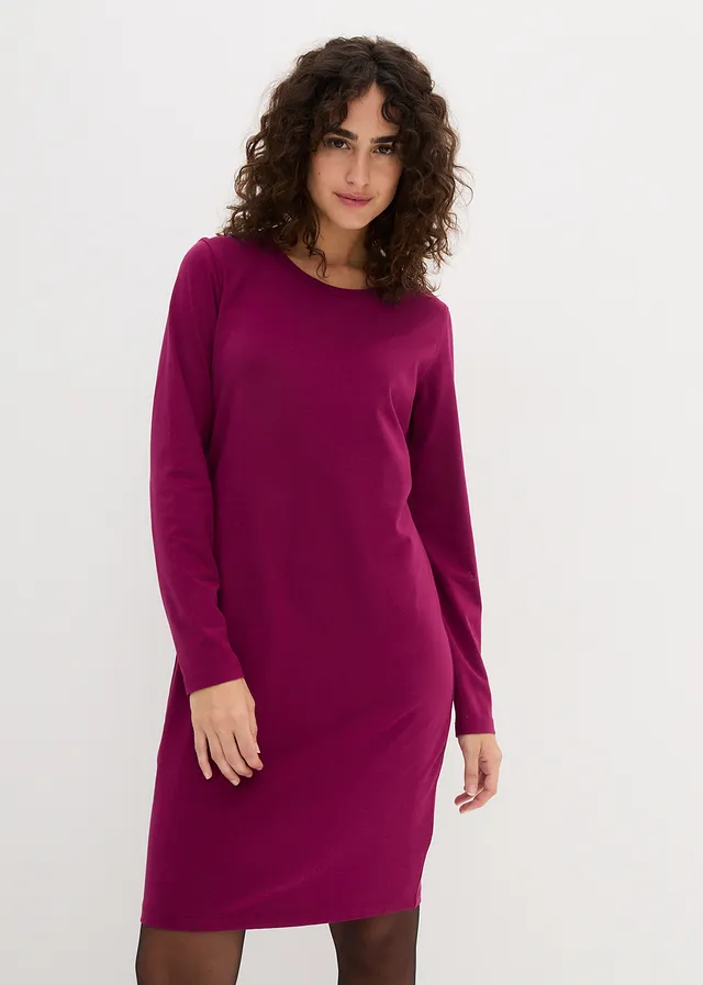 Lot de 2 robes ajustées en jersey • prune/noir • product-page.page-title-suffix