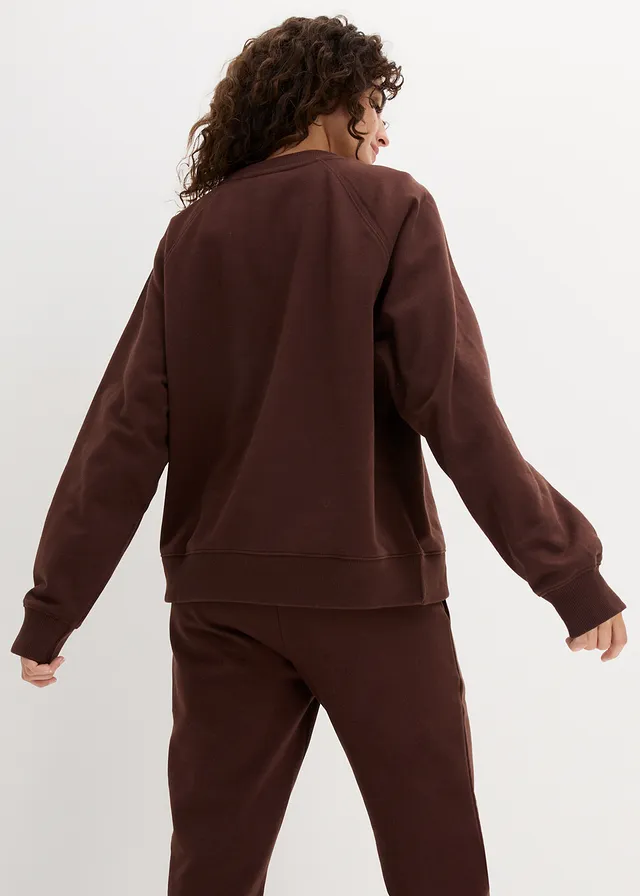 Sweat oversize 100% coton épais • brun terre • product-page.page-title-suffix