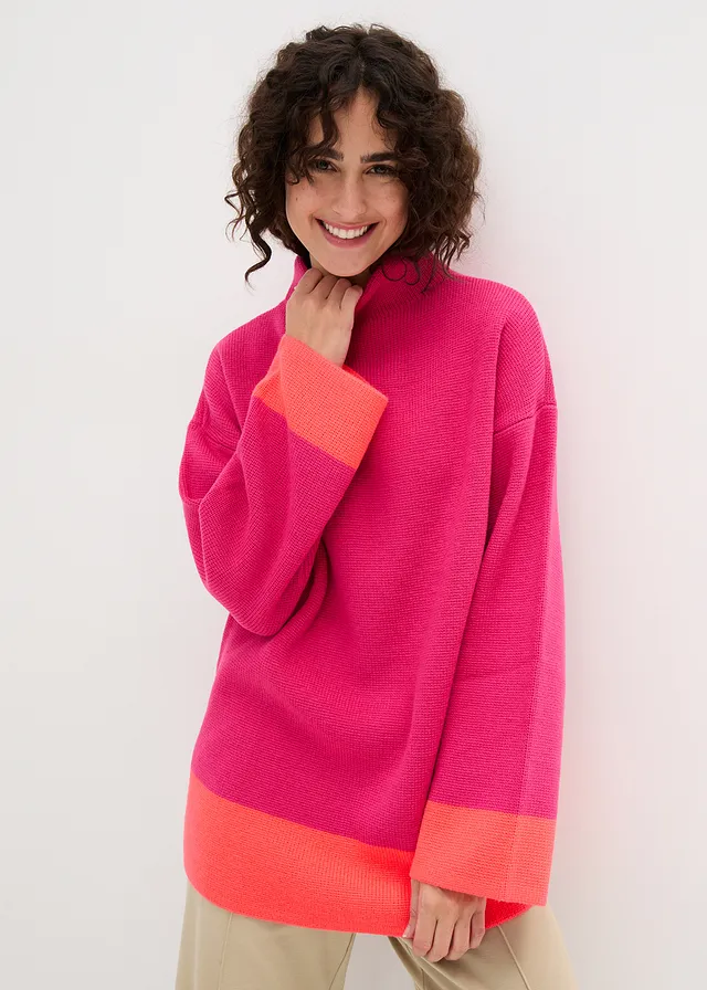 Trui, Kleur: pinklady-neonoranje