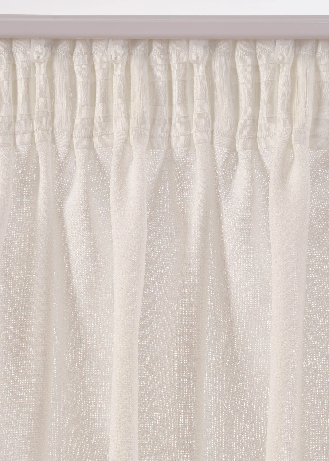 Strukturovaný závěs s květinovým potiskem (1 ks v balení) • bílo-zelená • bonprix obchod