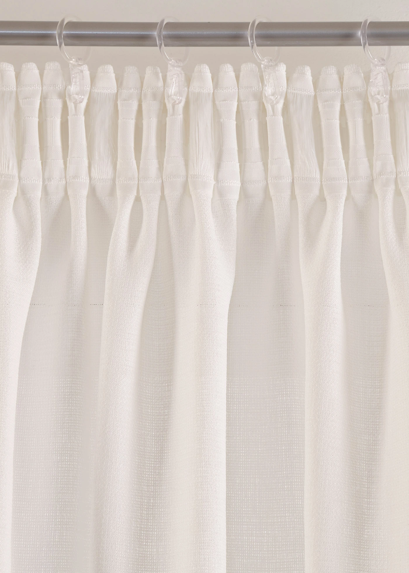 Strukturovaný závěs s květinovým potiskem (1 ks v balení) • bílo-zelená • bonprix obchod