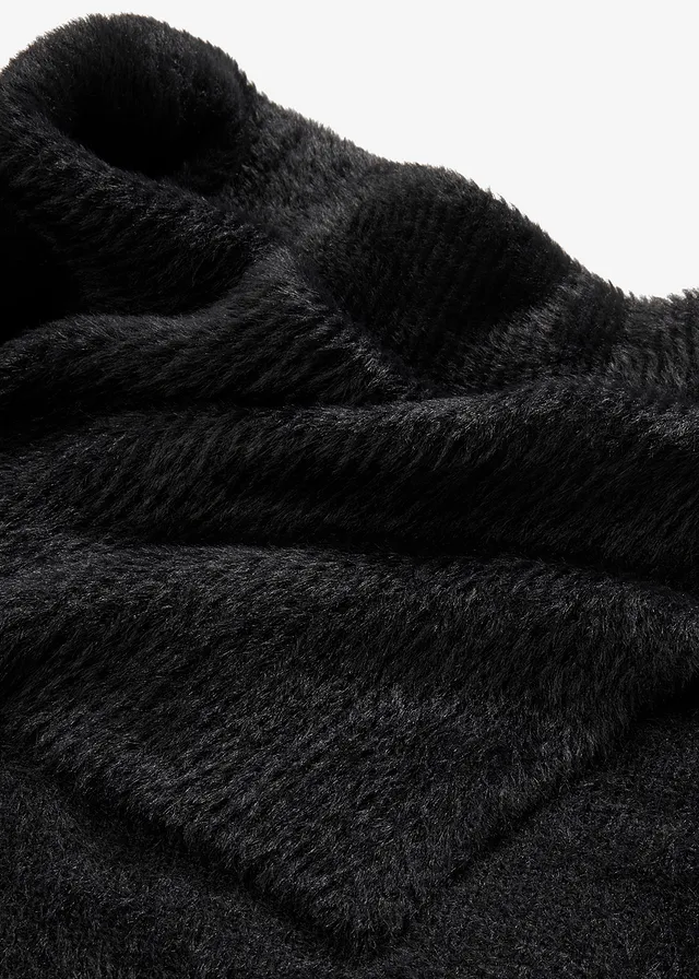 Pull à encolure Bardot asymétrique • noir • product-page.page-title-suffix