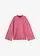 Pull boxy en maille côtelée, Couleur: framboise-écru chiné