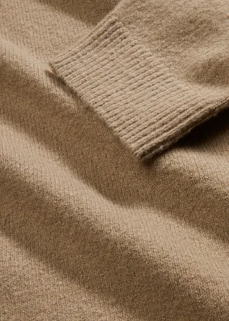 Oversized svetr, barva: nová khaki