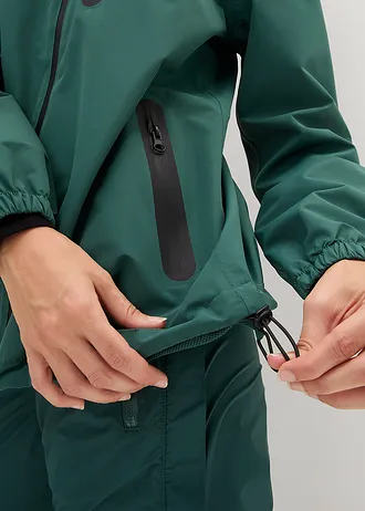 Ultra lehounká bunda do deště • matně zelená • bonprix obchod