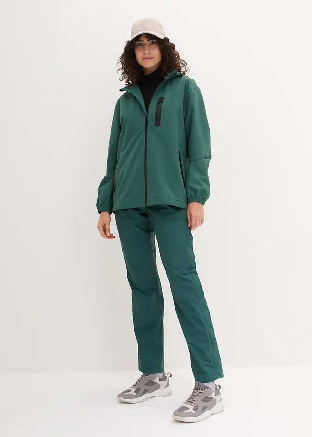 Veste imperméable ultra légère, Couleur: vert mat