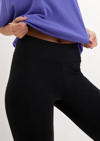 Rychleschnoucí legíny, délka nad kotníky • černá • bonprix obchod