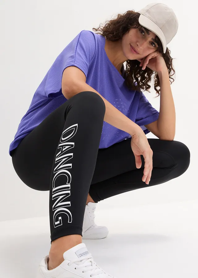 Sneldrogende legging, cropped • zwart • product-page.page-title-suffix