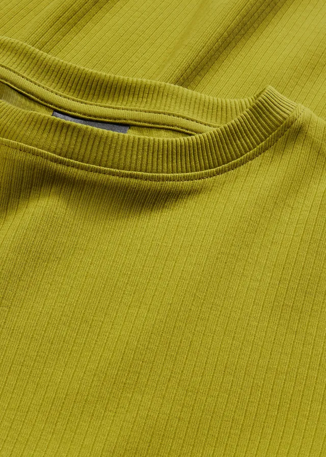 Geribde longsleeve van puur katoen • mosgroen • product-page.page-title-suffix