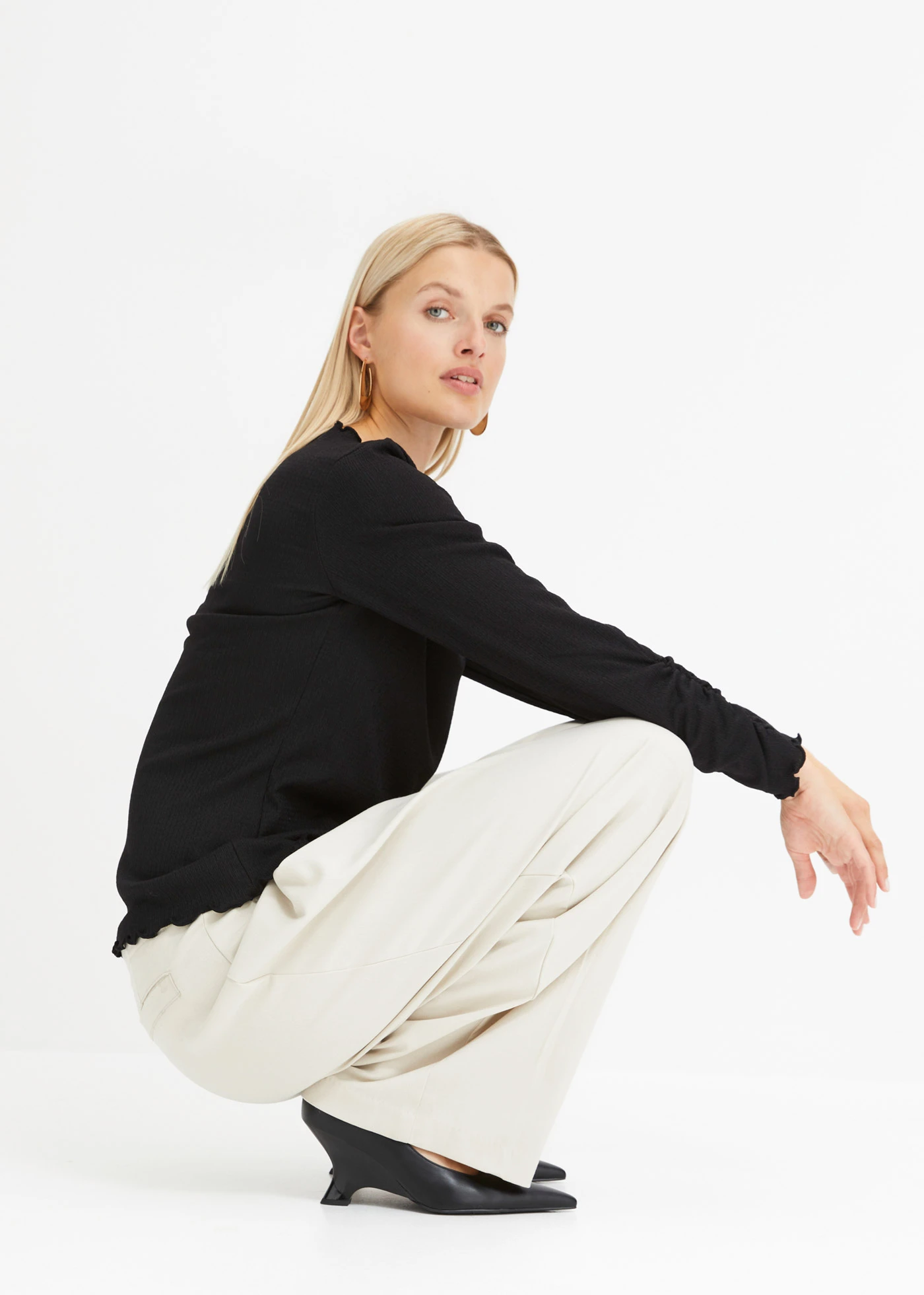 Triko • černá • bonprix obchod