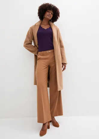 Pull en fine maille douce • violet foncé • Boutique bonprix