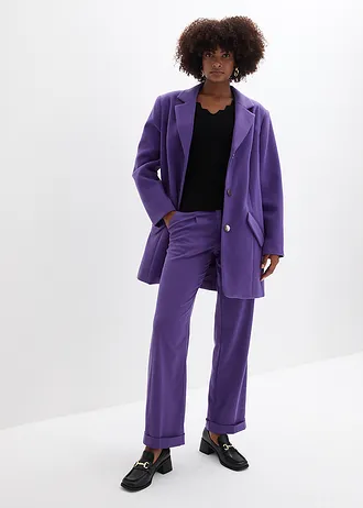 Cienki sweter z lejącej mieszanki wiskozy • czarny • sklep bonprix