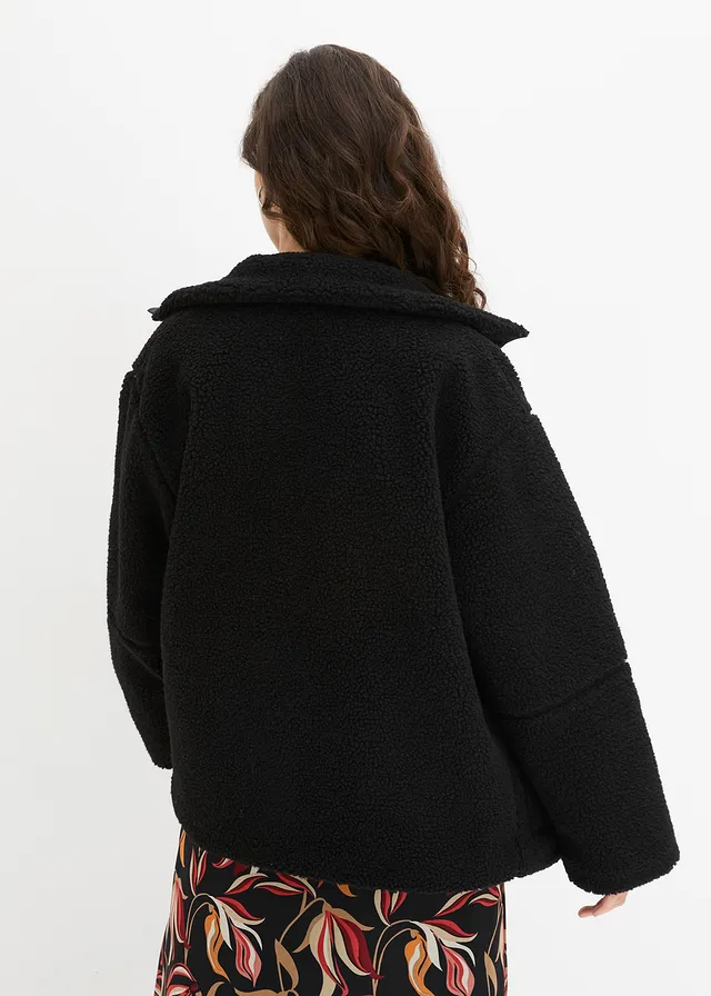 Veste en sherpa doublée • noir • product-page.page-title-suffix