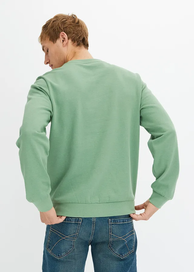 Mikina se střihem Regular Fit • borovicově zelená • bonprix obchod