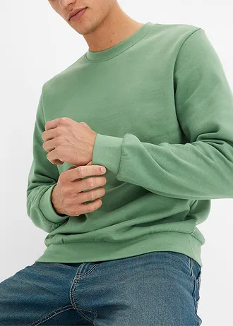 Sweat regular • vert pin • Boutique bonprix