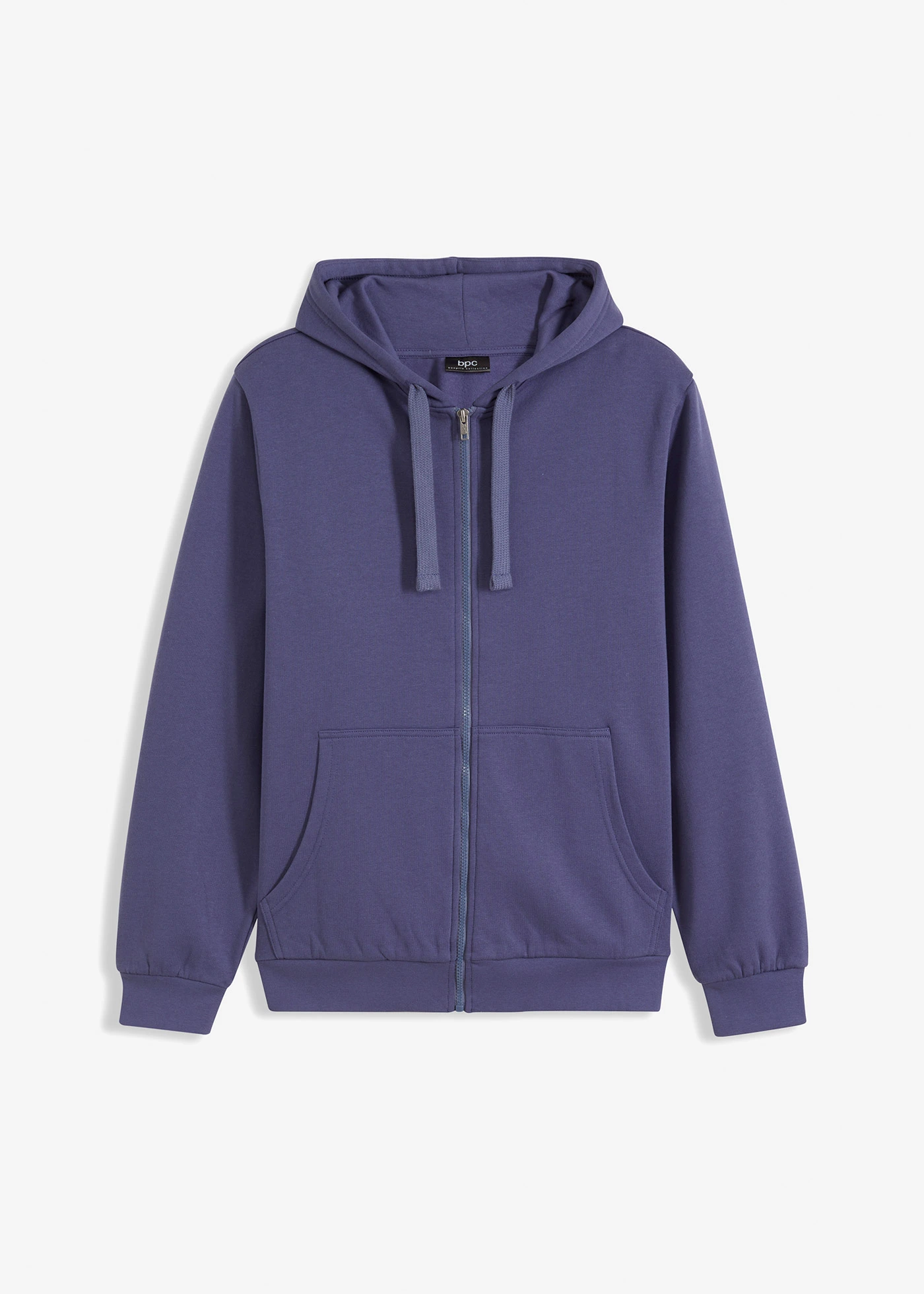 Sweatvest met capuchon en ritssluiting • indigo • bonprix online shop