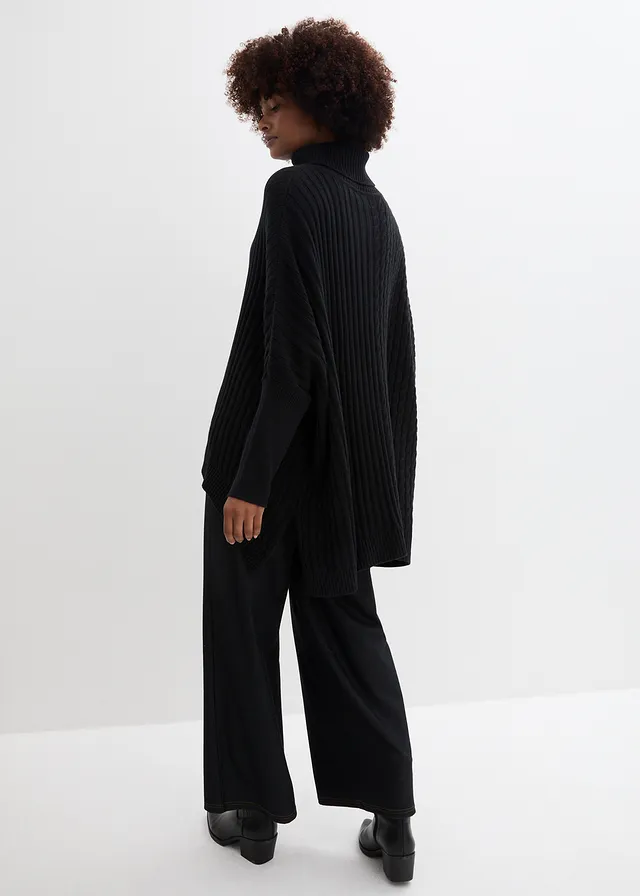 Pull poncho oversize • noir • product-page.page-title-suffix