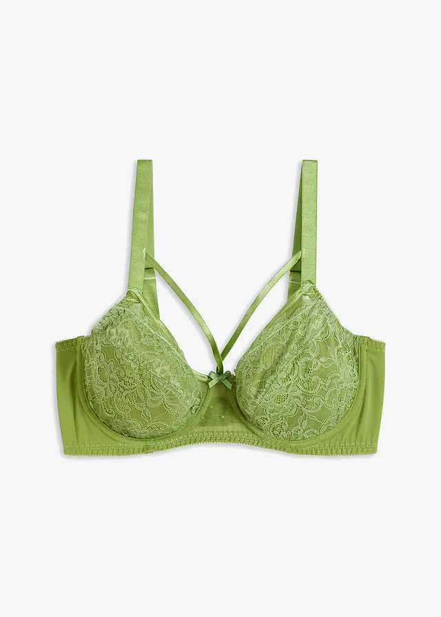 Sutien minimizer cu dantelă filigrană