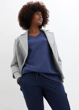 Dlouhý svetr • indigo • bonprix obchod