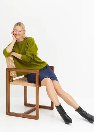 Oversized svetr • mechově zelená • bonprix obchod