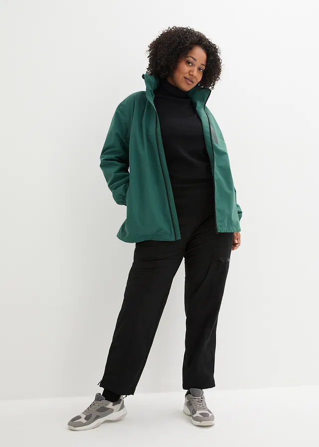 Veste imperméable ultra légère, Couleur: vert mat