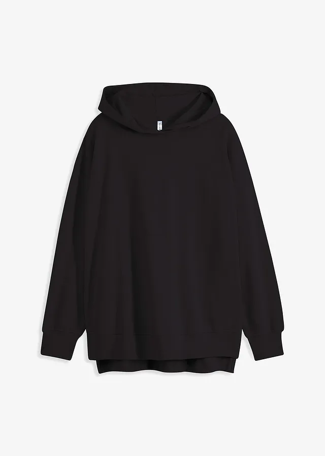 Hoodie van biologisch katoen, Kleur: zwart