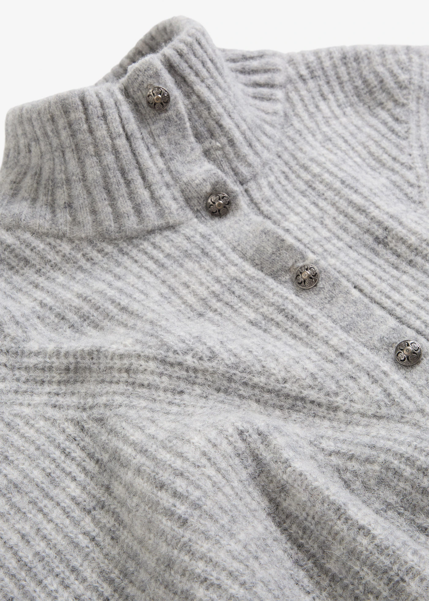 Oversized wollen trui met alpacawol • lichtgrijs mêlee • bonprix online shop