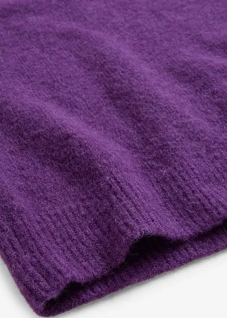 Vlněná vesta s alpakou • sytě fialová • bonprix obchod