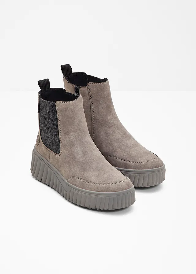 Gevoerde boots van Rieker • grijs • product-page.page-title-suffix