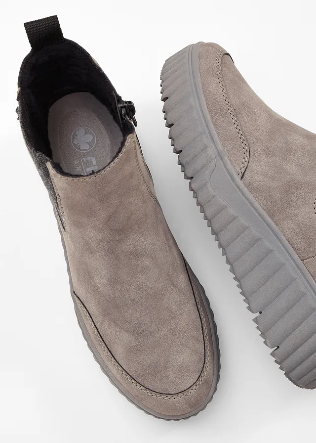 Gevoerde boots van Rieker • grijs • product-page.page-title-suffix