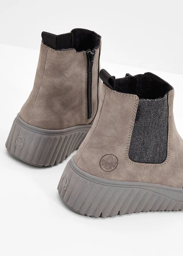 Gevoerde boots van Rieker • grijs • product-page.page-title-suffix