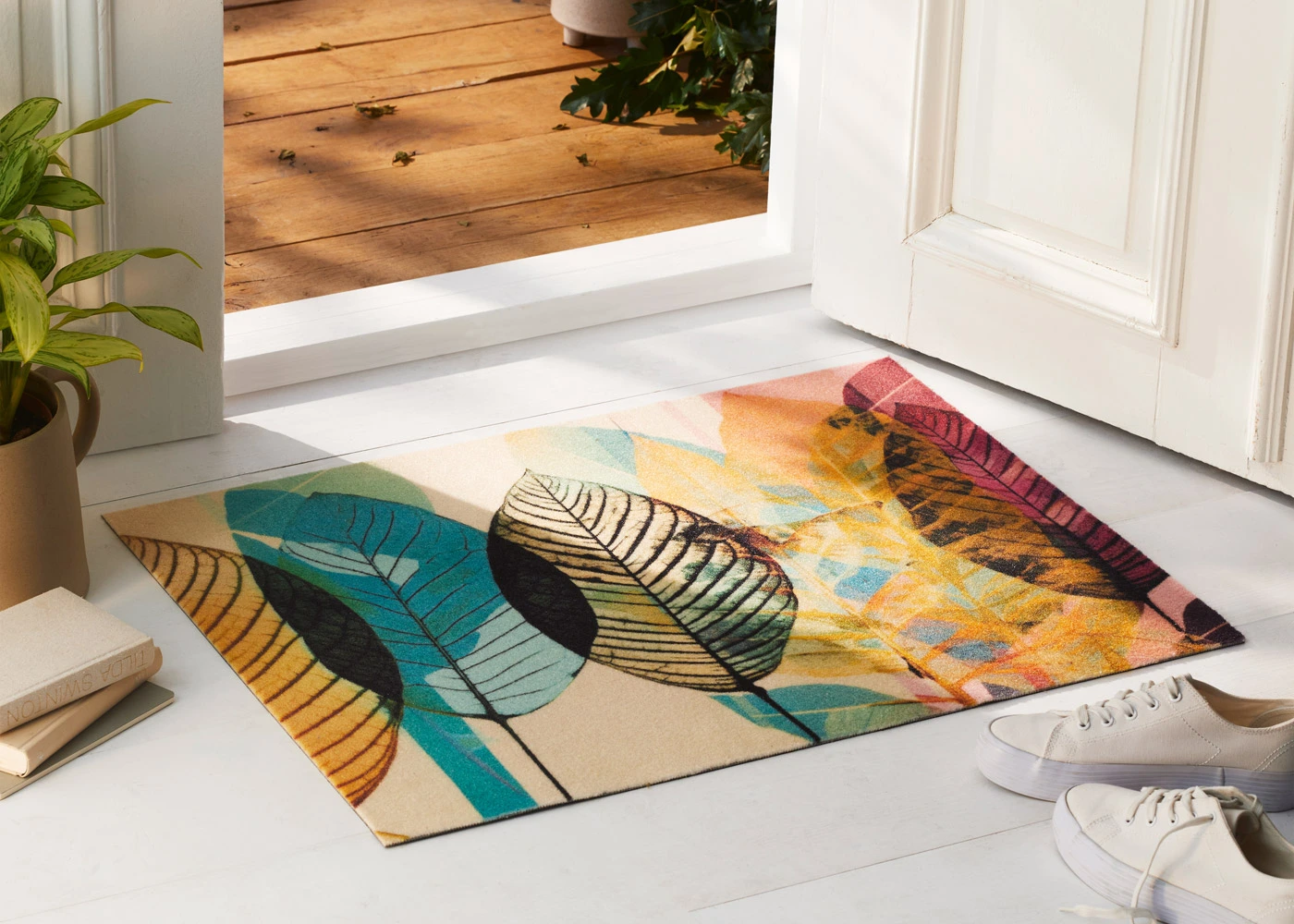 Rohožka s moderním podzimním motivem • pestré barvy • bonprix obchod