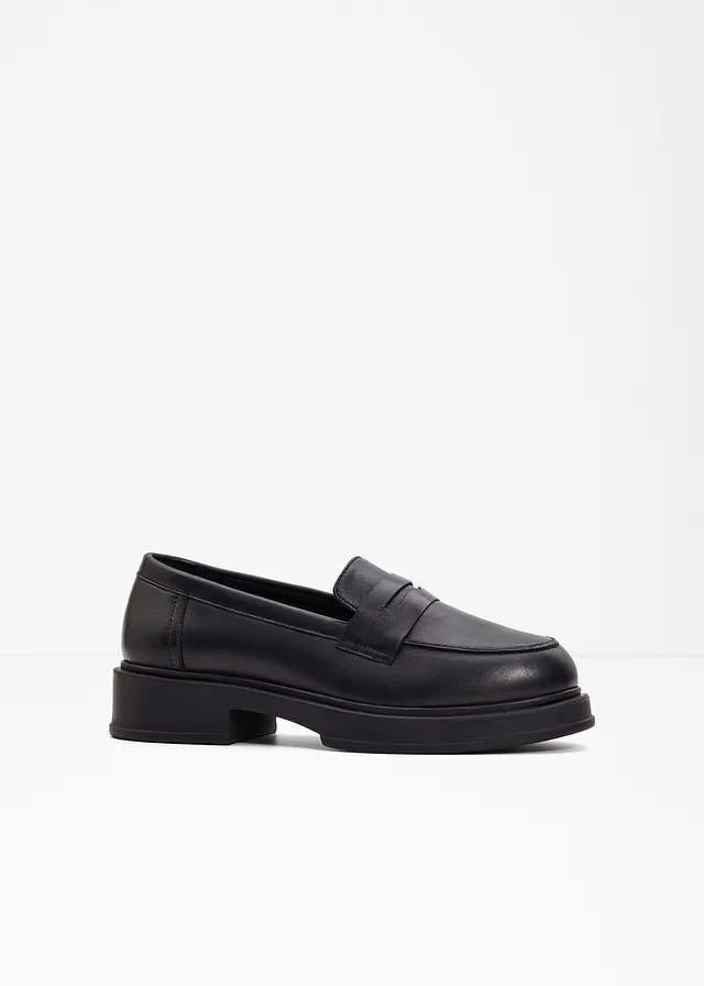 Mocassins en cuir