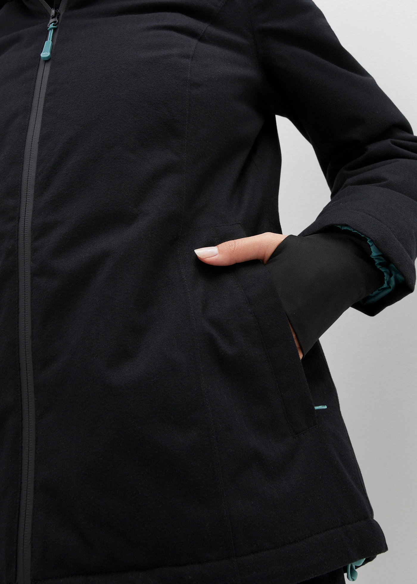 Parka imperméable, style 2 en 1 • noir • Boutique bonprix