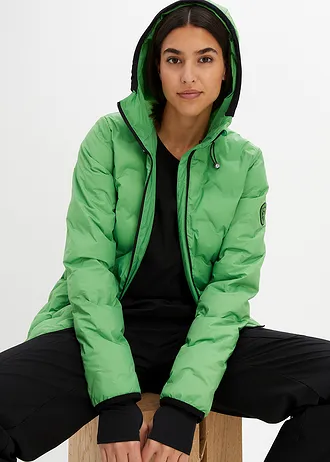 waterafstotende, ultralichte outdoor jas • mat mosgroen • bonprix online shop