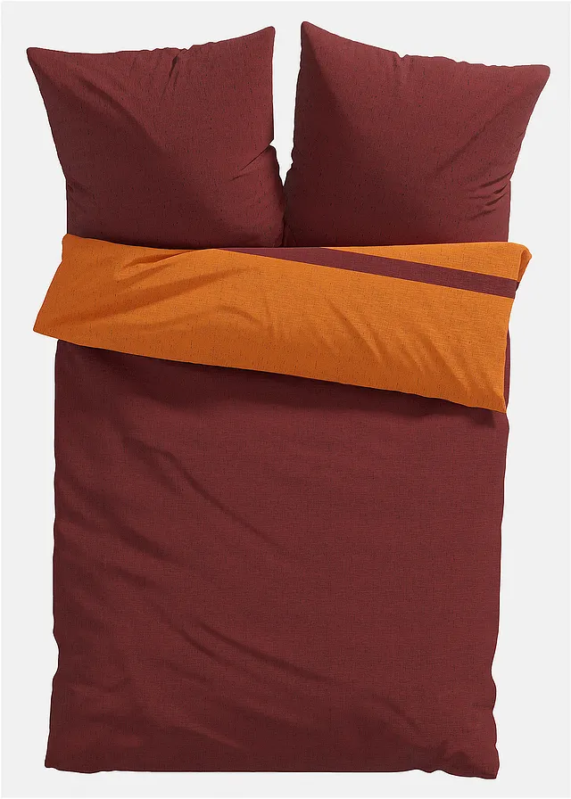 Lenjerie de pat cu aspect de in