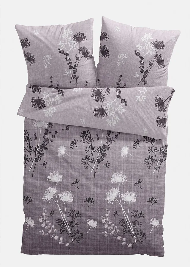 Garnitură pat cu design floral
