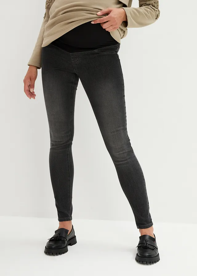 Lot de 2 jeggings de grossesse en coton majoritaire, Skinny • bleu stone/noir stone • product-page.page-title-suffix