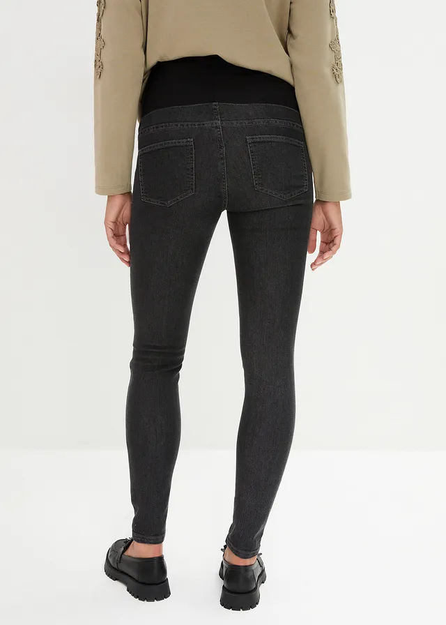 Lot de 2 jeggings de grossesse en coton majoritaire, Skinny • bleu stone/noir stone • product-page.page-title-suffix
