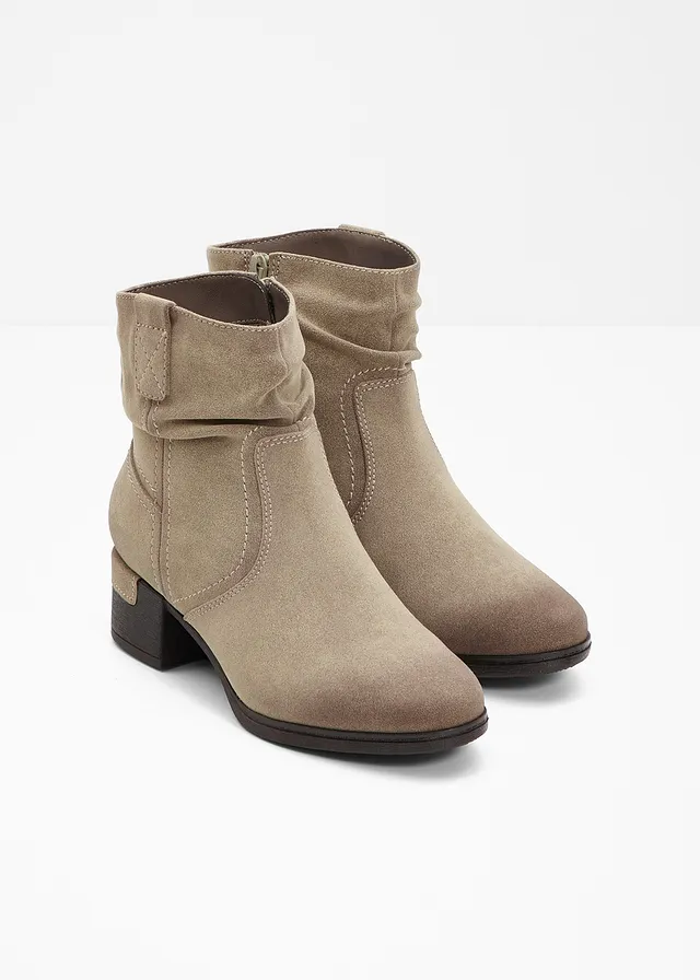 Bottines western Jana en largeur confortable • taupe • product-page.page-title-suffix
