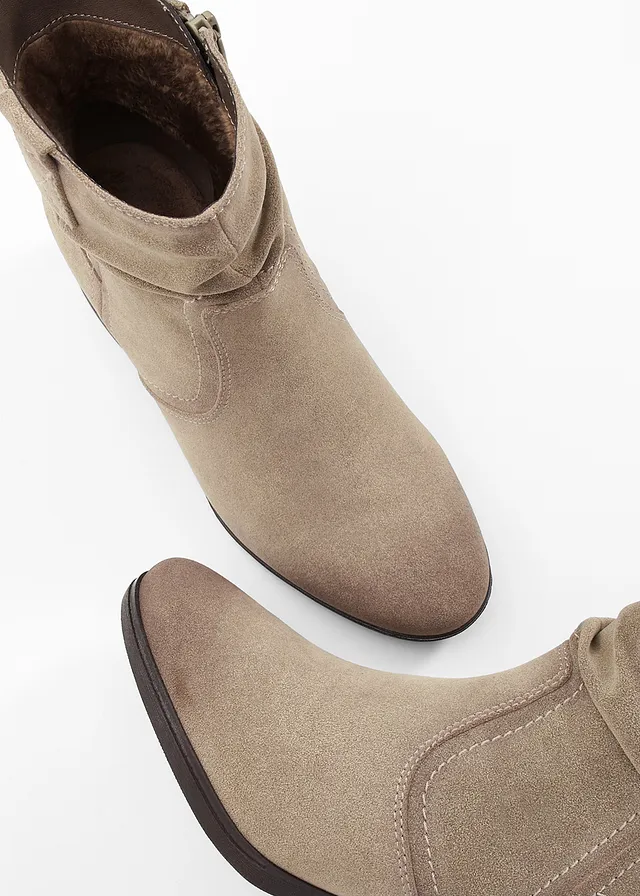 Bottines western Jana en largeur confortable • taupe • product-page.page-title-suffix