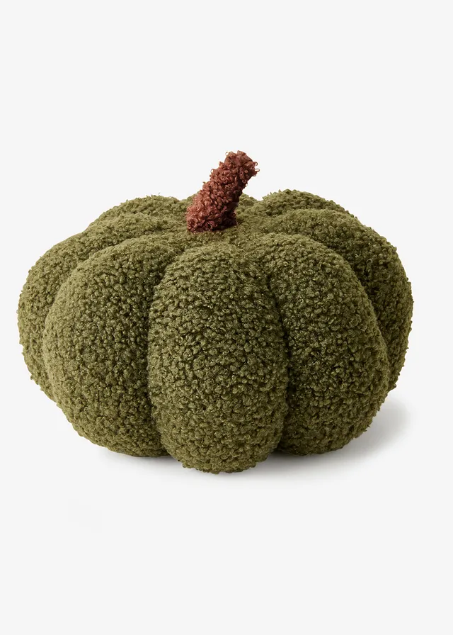 Polštář ve tvaru dýně • zelená • bonprix obchod